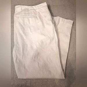 MARIO SERRANI ITALY Women's white capris pants size 16